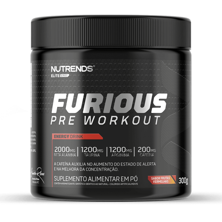 Furious Pré Workout 150 e 300g Nutrends