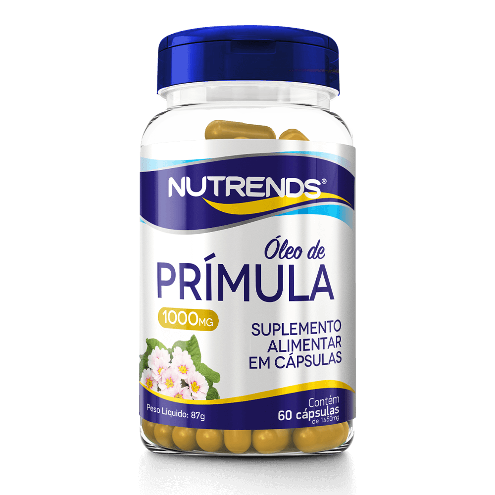 Óleo de Prímula 1000mg - 60 Cápsulas